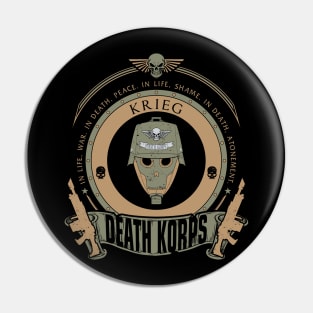 KRIEG - LEGACY Pin