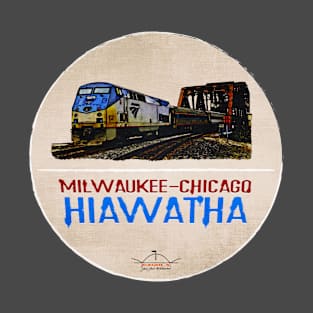 Amtrak Hiawatha • Milwaukee-Chicago T-Shirt