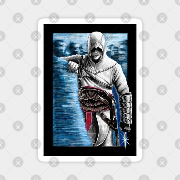 Altair - Inktober 2020 Magnet by Jomeeo