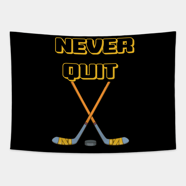 Never Quit Tapestry by Najem01