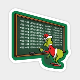 Grinch Detention Magnet