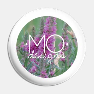 Floral •MO• designs Logo Pin