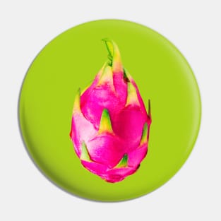 Dragon Fruit Pink - Funky Hong Kong Summer Fruits Pin