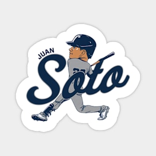 Juan Soto New York Y Caricature Magnet