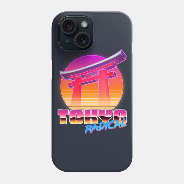 Tokyo Radical Phone Case by Keith Harris