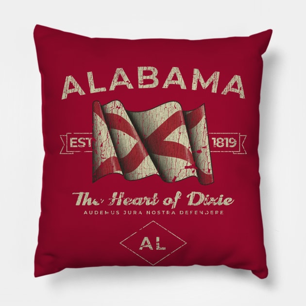 Alabama 1819 Pillow by JCD666