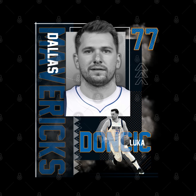 Dallas Mavericks Luka Doncic 77 Doncic by today.i.am.sad