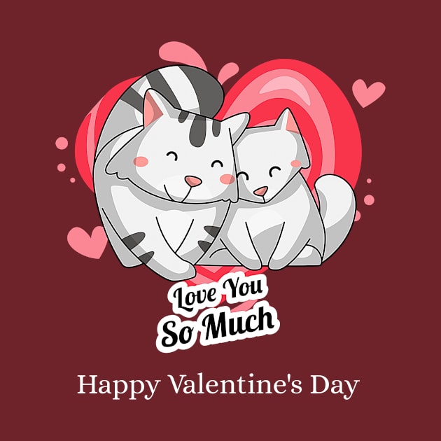 Love You So Much (cats) Happy Valentines by PersianFMts