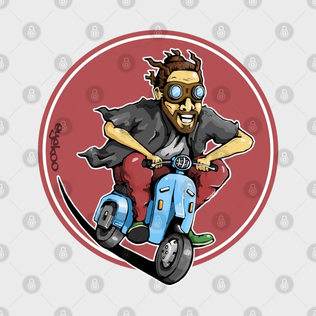 Scooter Guy #2 by Eyekoo