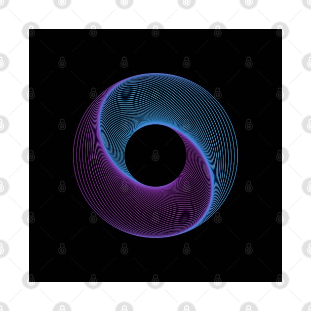 Beautiful geometric figure circle by IDesign23