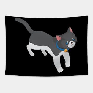 Blue eyes cat Tapestry