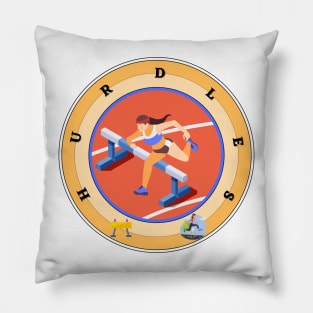 Hurdles Pillow