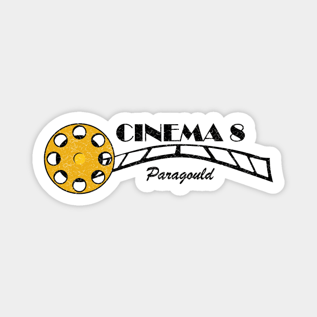 Cinema 8 Magnet by rt-shirts