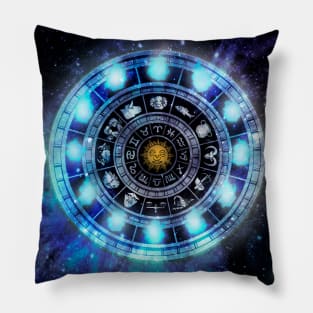 Fire clock Pillow