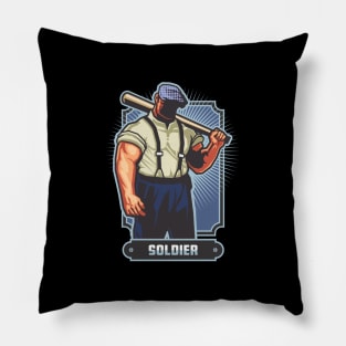 Character Metaphor- Mafia Mobster Soldier Pillow