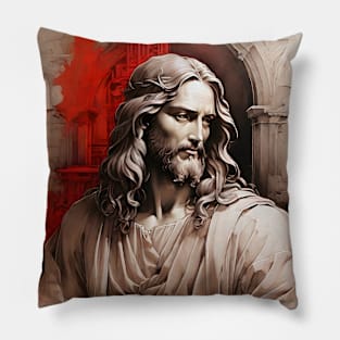 Our Saviour Jesus Christ v3 Pillow