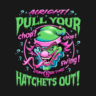 Insane Green Rocking Clown T-Shirt