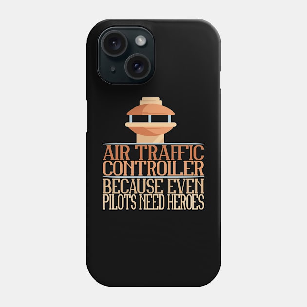 Funny Air Traffic Controller Phone Case by TheBestHumorApparel