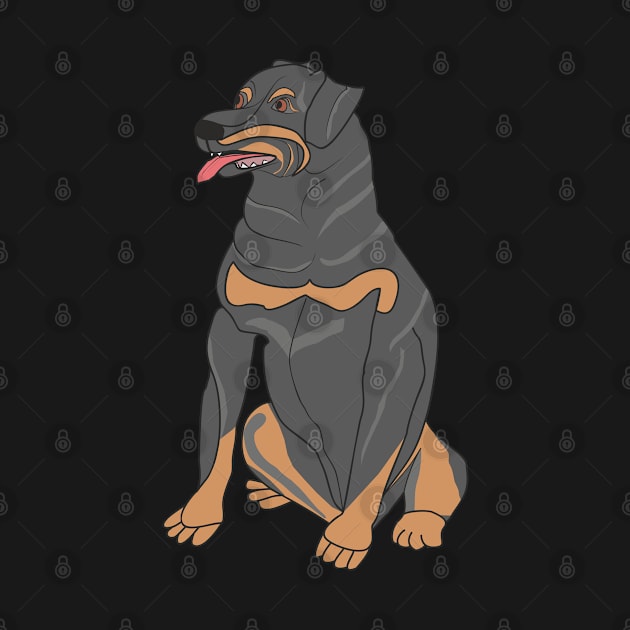 Rottweiler by Alekvik