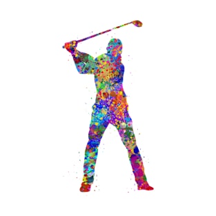 Male golfer T-Shirt