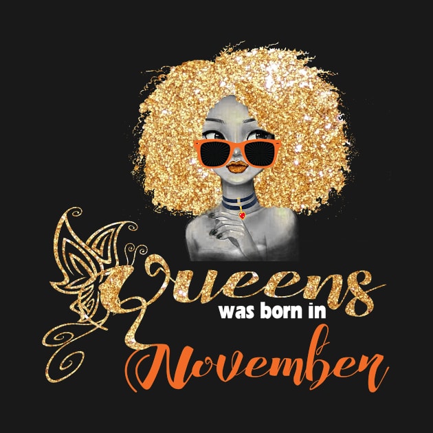 queen was born in November by vamstudio