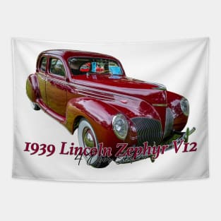 1939 Lincoln Zephyr V12 4 Door Sedan Tapestry