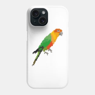 Colorful Parrot (pixel art) Phone Case