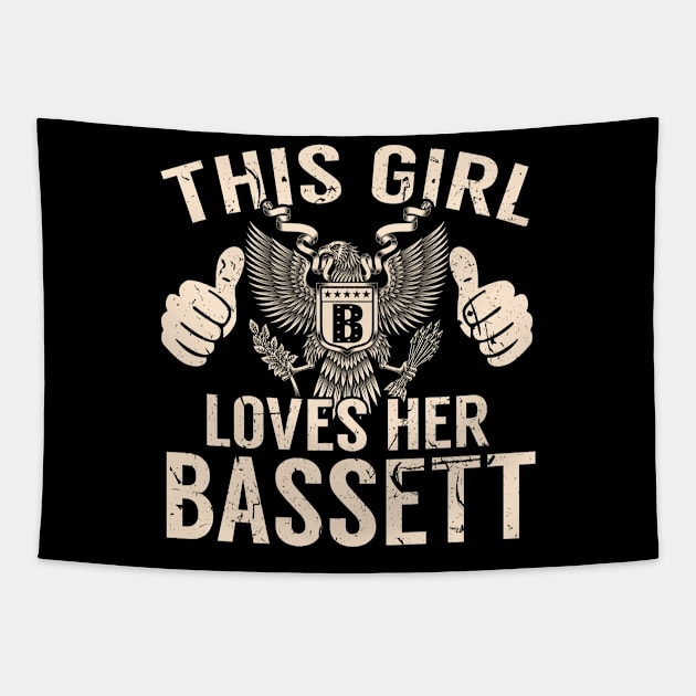 BASSETT Tapestry by Jeffrey19988