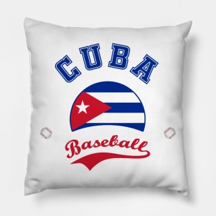 Cuba Baseball team Pillow