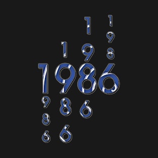 Année de naissance 1986 T-Shirt