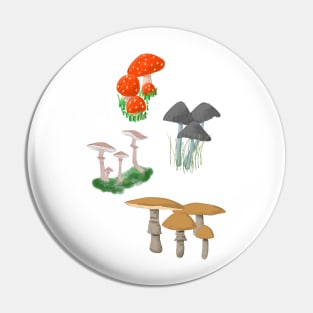 Mushroom Pin