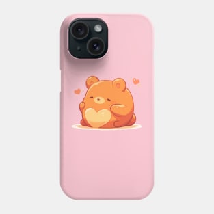 Hug Me Cuddly Cute Kawaii Baby Bear Cub Phone Case