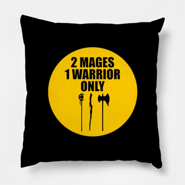 Sousou no Frieren Anime 2 Two Mages 1 One Warrior x Fuel Cap Car Decal SNF-171 Pillow by Animangapoi