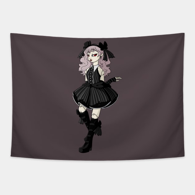 Goth Tapestry by Bottled Starlight