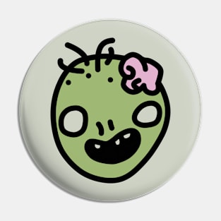 Cute Zombie Pin