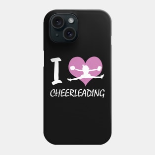 I love Cheerleading Cheerleader Phone Case