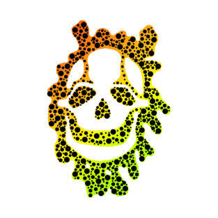 Toxic Skull (Orange & Yellow) T-Shirt