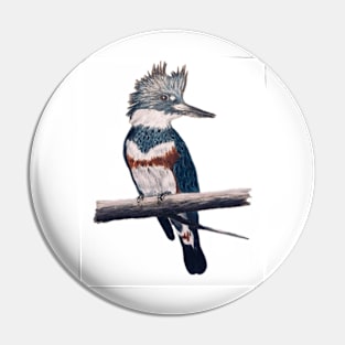 Kingfisher Pin