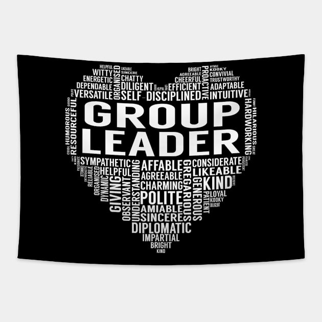 Group Leader Heart Tapestry by LotusTee