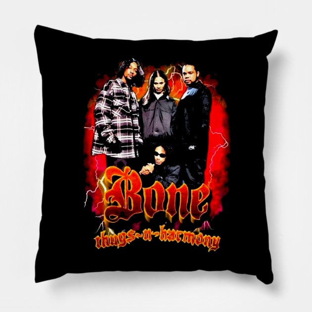 BONE THUGS-N-HARMONY MERCH VTG Pillow by KotomieShop