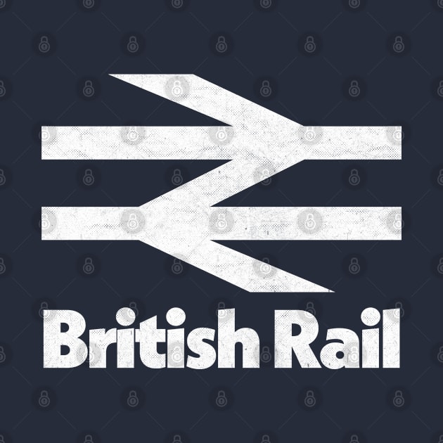 British Rail / Retro Faded Logo Design by CultOfRomance