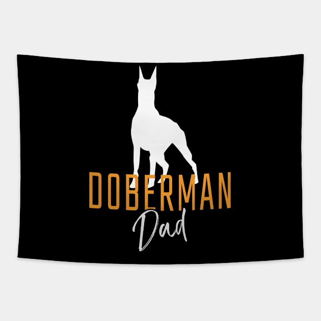 Doberman Dad Tapestry by Stoney09