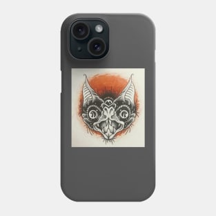 Bat Face Phone Case