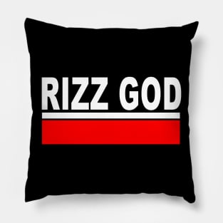 Rizz God Pillow