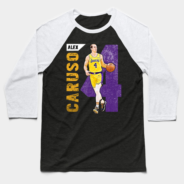 Vintage Alex Caruso Los Angeles Lakers Alex Caruso Baseball T Shirt Teepublic