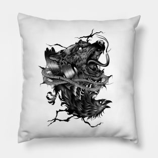 Always corvus Pillow