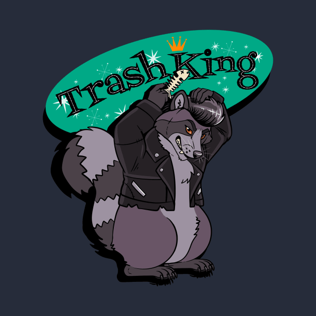 Trash King by ZackLoupArt