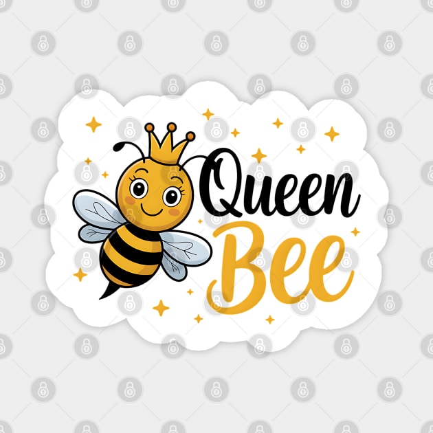 Queen Bee Magnet by UrbanLifeApparel