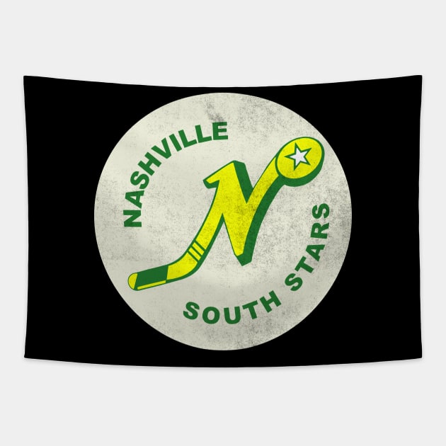 Defunct Nashville South Stars Hockey 1981 Tapestry by LocalZonly