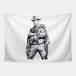 Clint Eastwood <> Graphic Design Tapestry